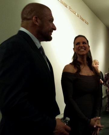 Triple H’s wife Stephanie McMahon