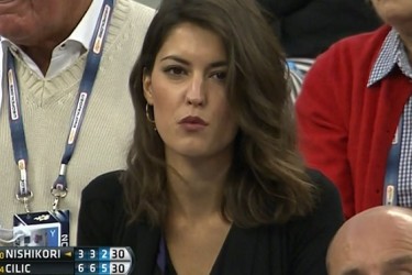 Marin Cilic's Girlfriend Kristina Milkovic - CBS