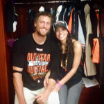 Hunter Pence's girlfriend Lexi Cozombolidis - Twitter