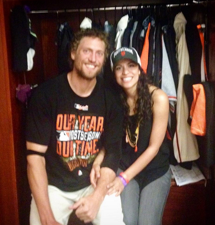 Hunter Pence’s Girlfriend Alexis Cozombolidis