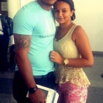 Oscar Taveras and Girlfriend Jamali Arvelo
