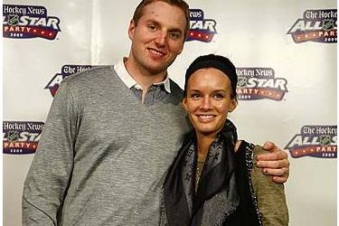 Thomas Vanek's wife Ashley Vanek