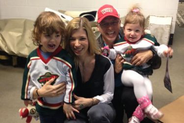 Jason Pominville's wife Kim Pominville