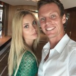 Thomas Berdych's girlfriend Ester Satorova