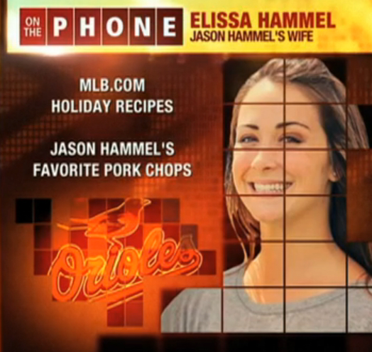 Jason Hammel’s wife Elissa Hammel