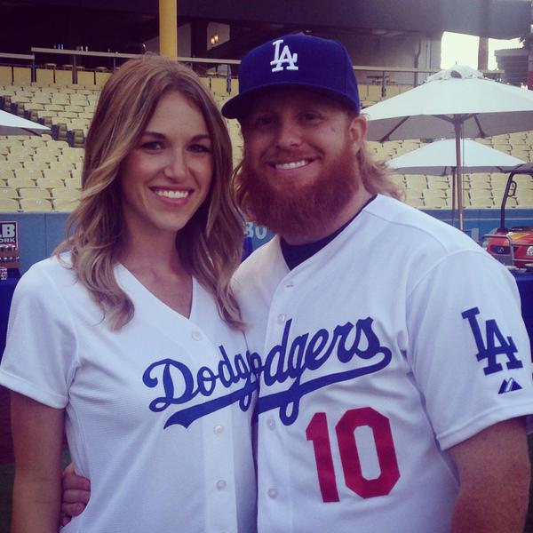 Justin Turner’s wife Kourtney Elizabeth