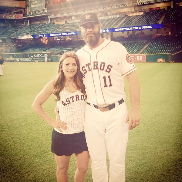 Evan Gattis’ girlfriend Kim Waters