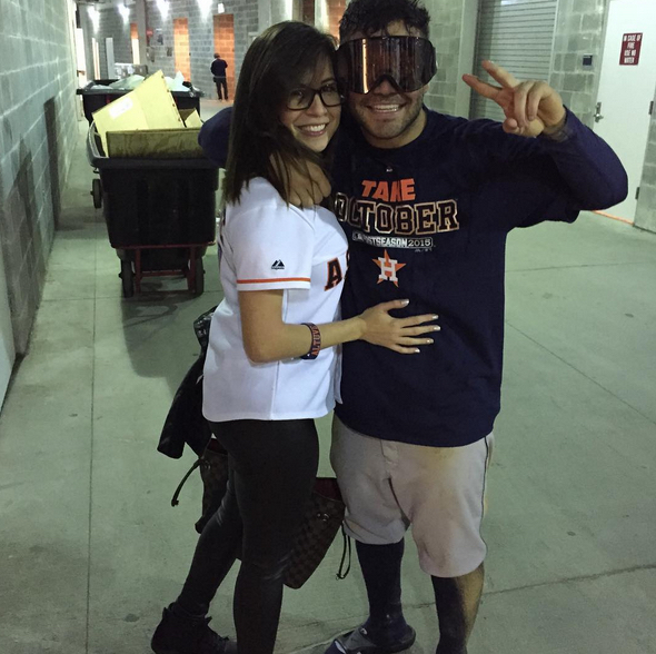 Jose Altuve’s wife Nina Altuve