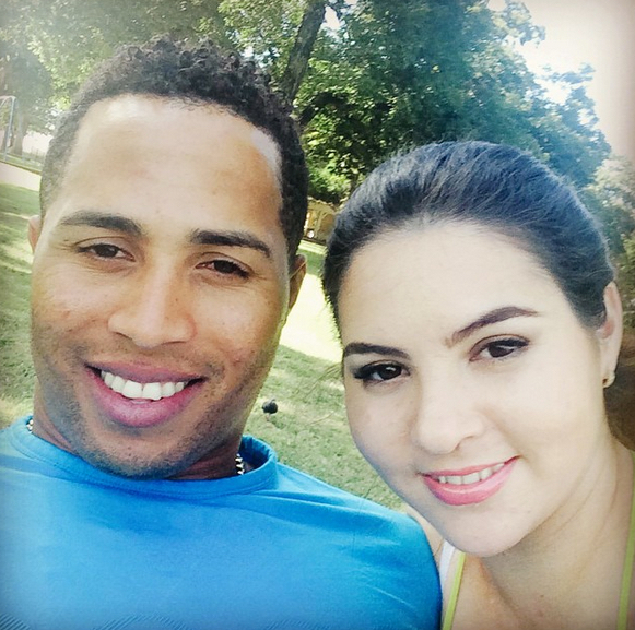 Leonys Martin’s wife Yaimira Martin