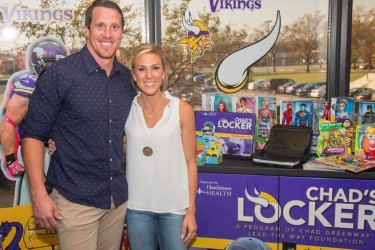 Chad Greenway's wife Jennifer Capista- Twitter