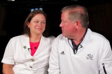 Brian Kelly's wife Paqui Kelly - KellyCaresFoundation