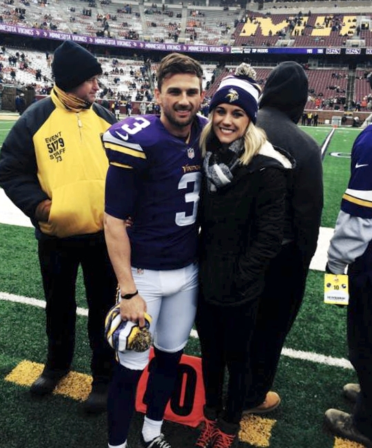 Blair Walsh’s girlfriend Sarah Chaffee