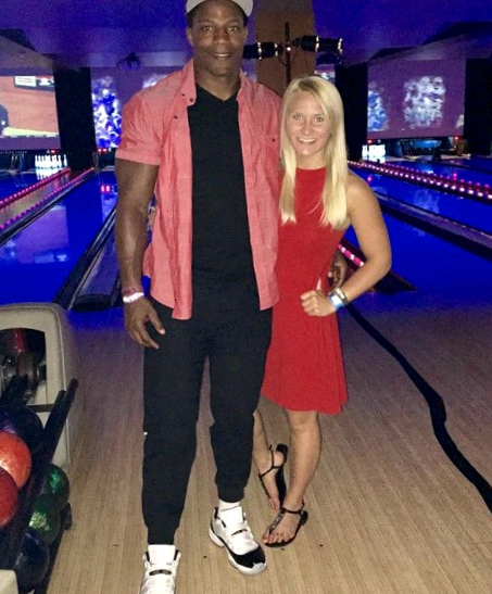 David Johnson’s girlfriend Meghan Brock