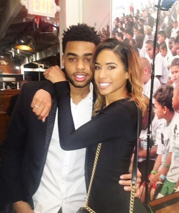 D’Angelo Russell’s girlfriend Niki Withers