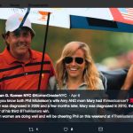 Phil Mickelson's wife Amy Mickelson-Twitter