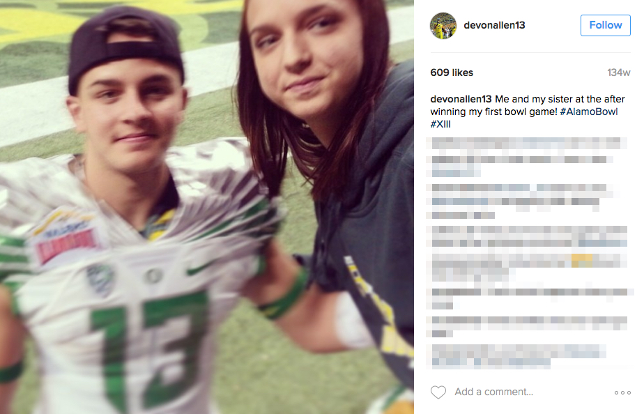 Devon Allen’s Sister Carissa Allen