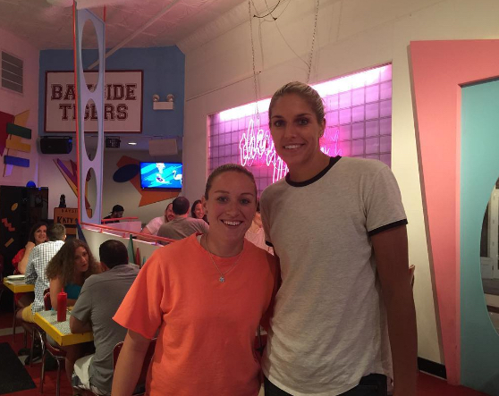 Elena Delle Donne’s girlfriend Amanda Clifton