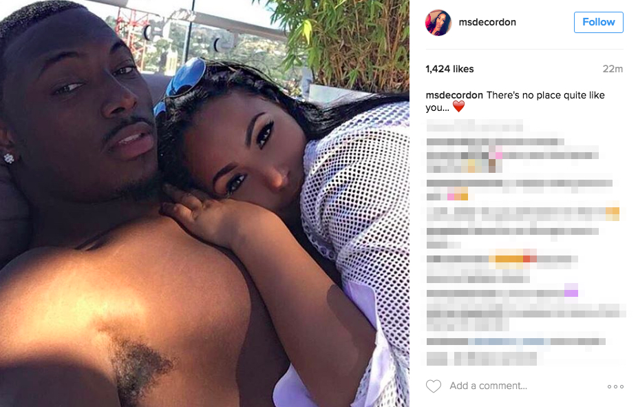 LeSean McCoy’s Girlfriend Delicia Cordon