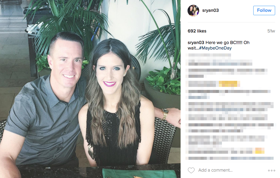 Matt Ryan’s wife Sarah Marshall Ryan