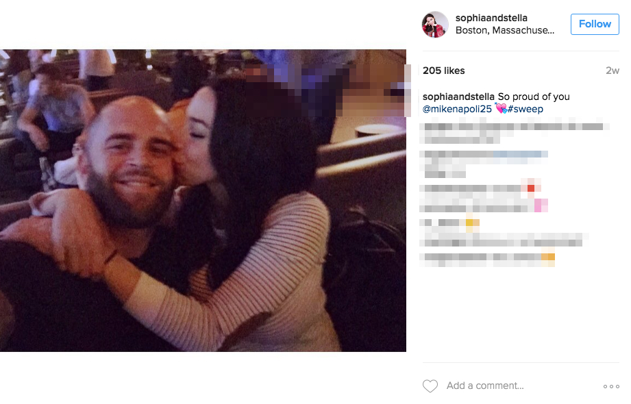 Mike Napoli’s Girlfriend Sophia Phalen