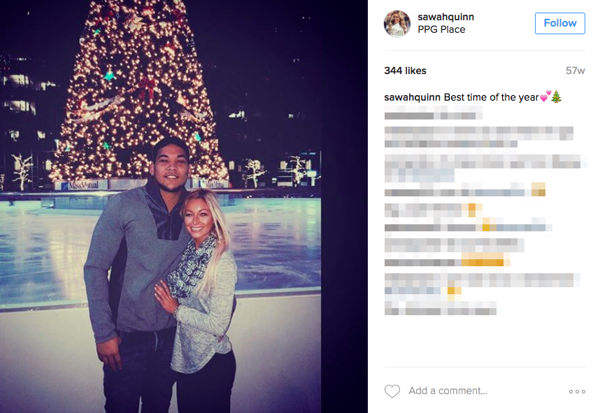 James Conner’s Girlfriend Sarah Quinn