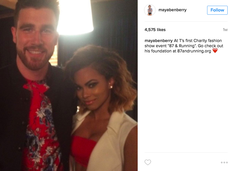 Travis Kelce’s Girlfriend Maya Benberry