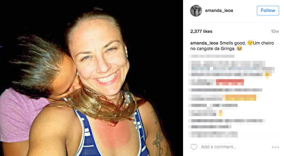 Amanda Nunes’ Girlfriend Nina Ansaroff
