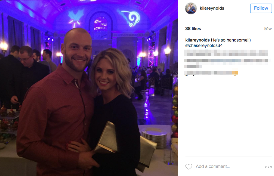 Chase Reynolds’ Wife Kila Reynolds