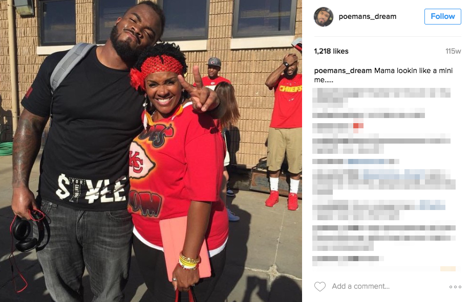 Let’s Talk About Dontari Poe’s Girlfriend and Mother Sandra Poe