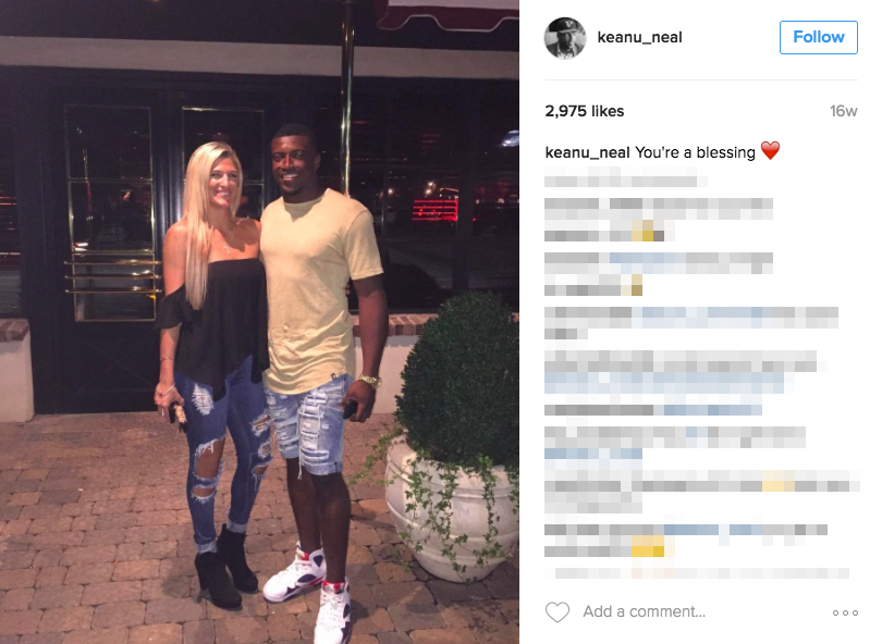 Keanu Neal’s Girlfriend Chelsey Tekavec