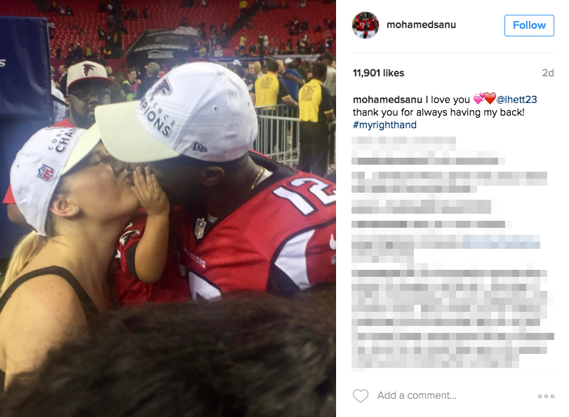 Mohammed Sanu’s Girlfriend Lauren Hettinger