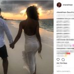 Sterling Shepard's Girlfriend Chanel Iman-Instagram