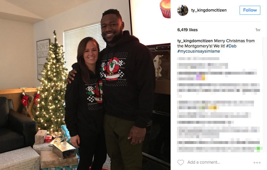 Ty Montgomery’s wife Lexie Dierker