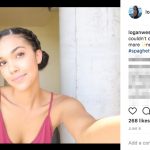 Jabari Parker's girlfriend Logan West - Instagram