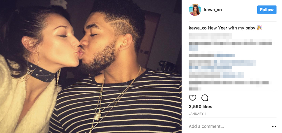 Karl Anthony Towns’ Girlfriend Kawahine Andrade