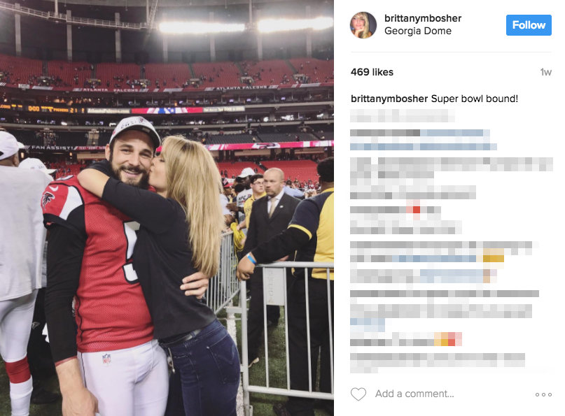 Matt Bosher’s Wife Brittany Bosher