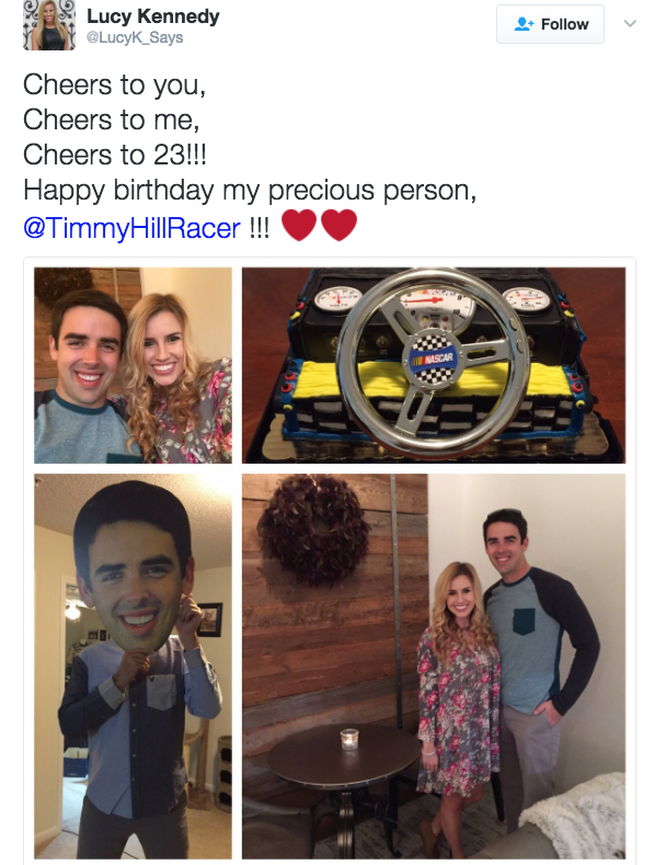 Timmy Hill’s Girlfriend Lucy Kennedy