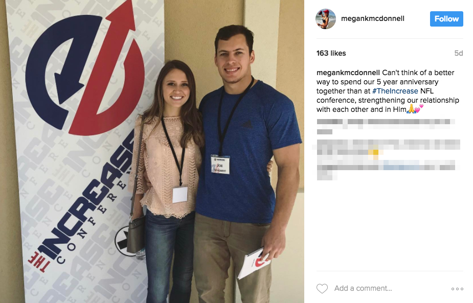 Joe Schobert’s Girlfriend Megan McDonnell