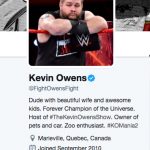 Kevin Owens wife Karina Steen - Twitter