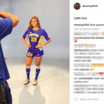 Lonzo Ball's girlfriend Denise Garcia -Instagram