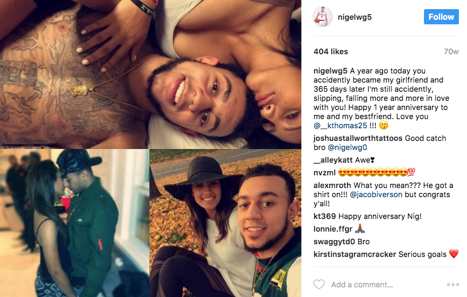 Nigel Williams-Goss’ girlfriend Kirstyn Thomas