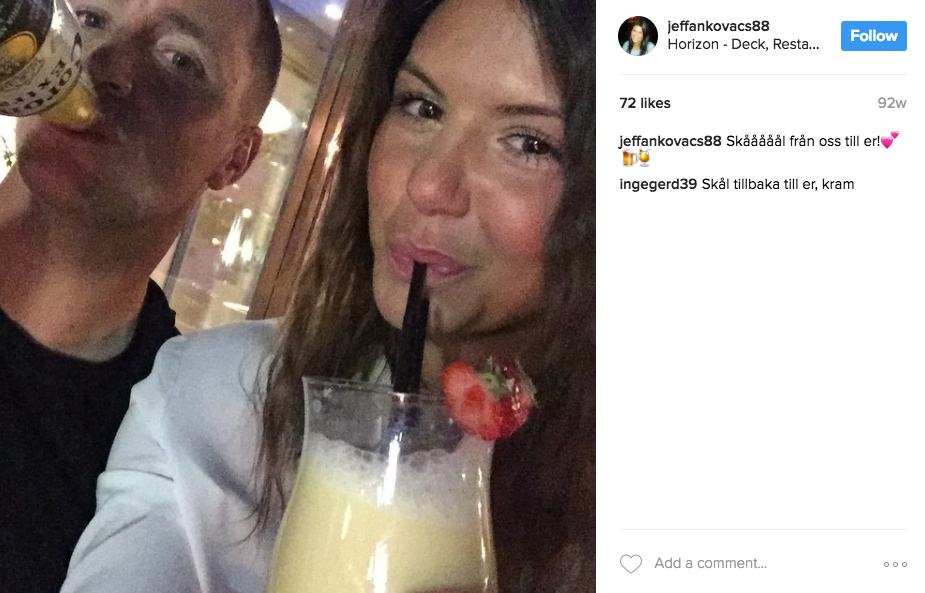 Alex Noren’s Girlfriend Jennifer Kovacs