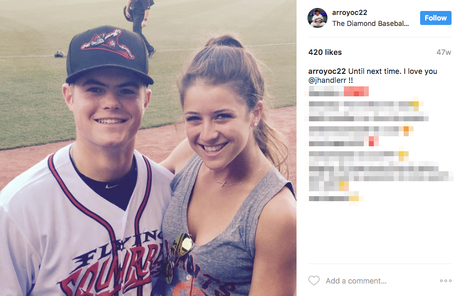 Christian Arroyo’s Girlfriend Jessica Handler