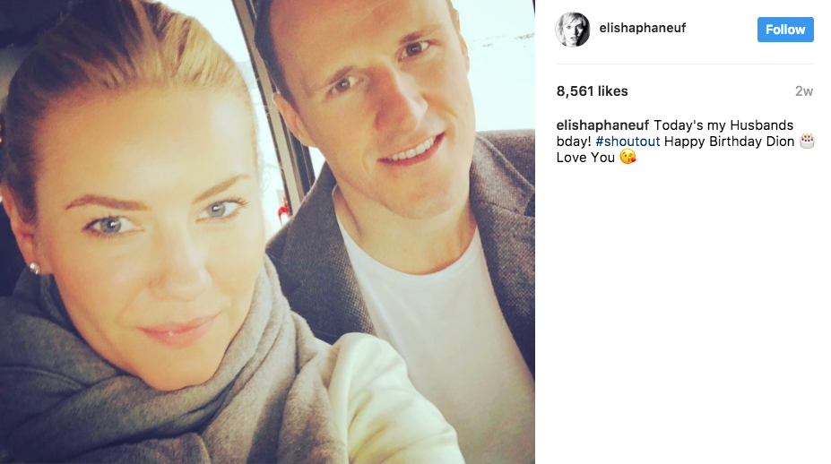 Dion Phaneuf’s Wife Elisha Cuthbert