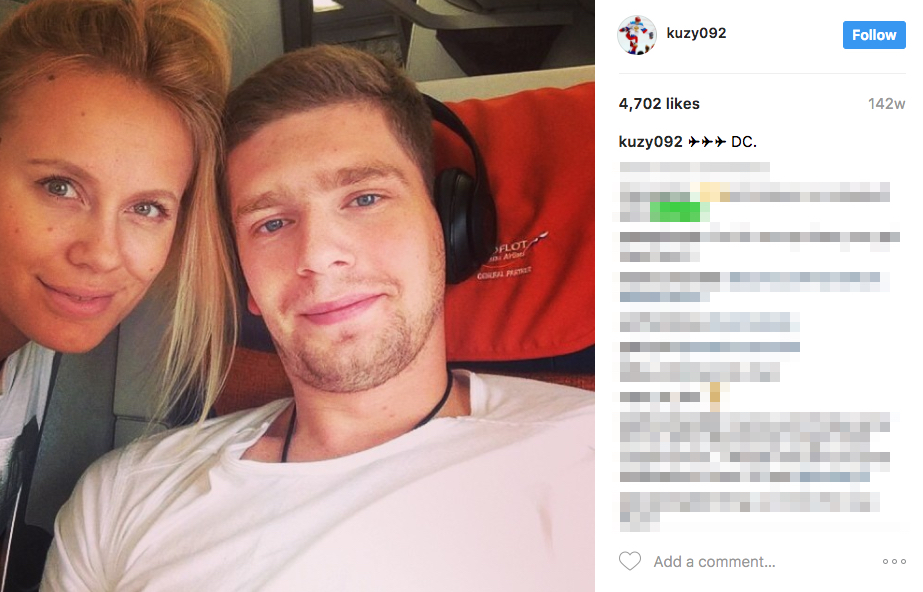 Evgeny Kuznetsov’s Wife Anastasia Kuznetsov