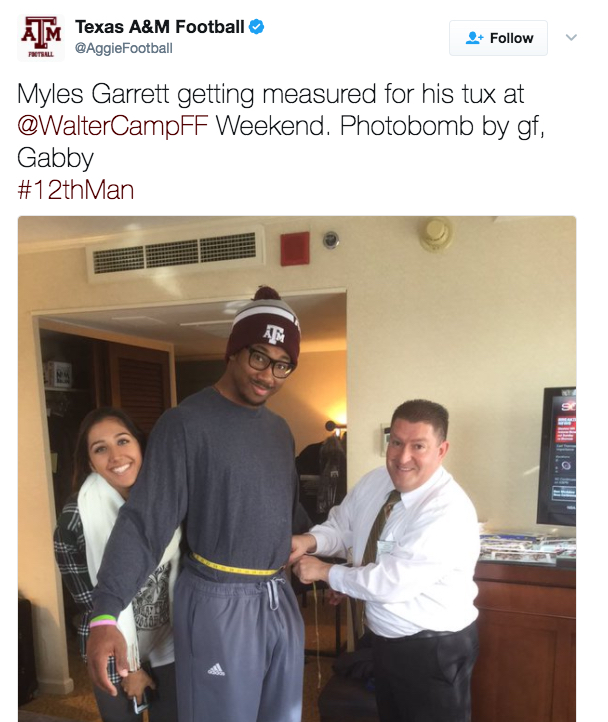 Myles Garrett’s girlfriend situation