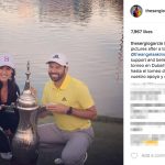 Sergio Garcia's girlfriend Angela Akins-Instagram