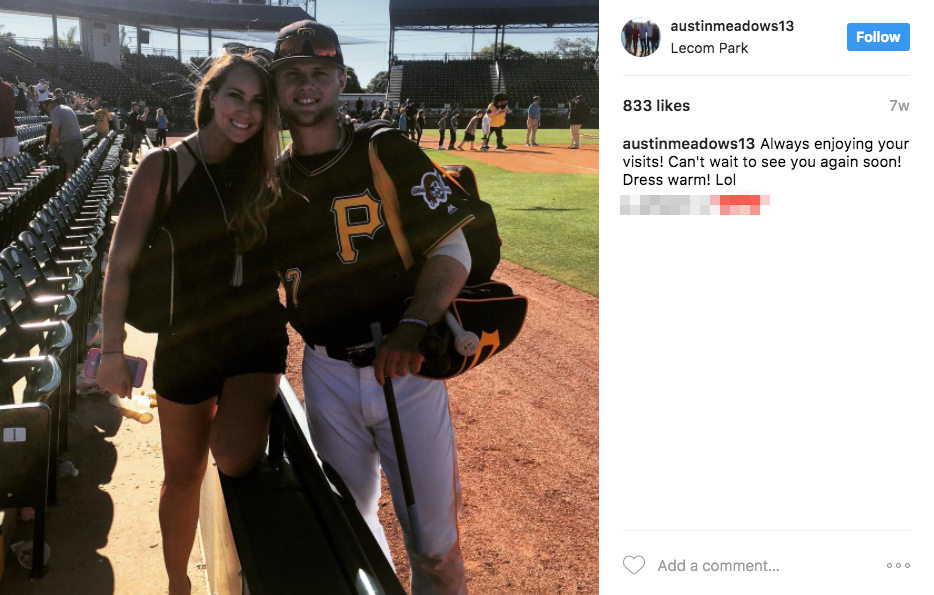 Austin Meadows’ Girlfriend Alexis Wilson