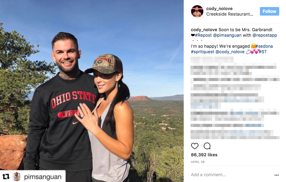 Cody Garbrandt’s Girlfriend Danny Pimsanguan