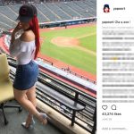Edwin Encarnacion's Girlfriend Karen Yapoort -Instagram